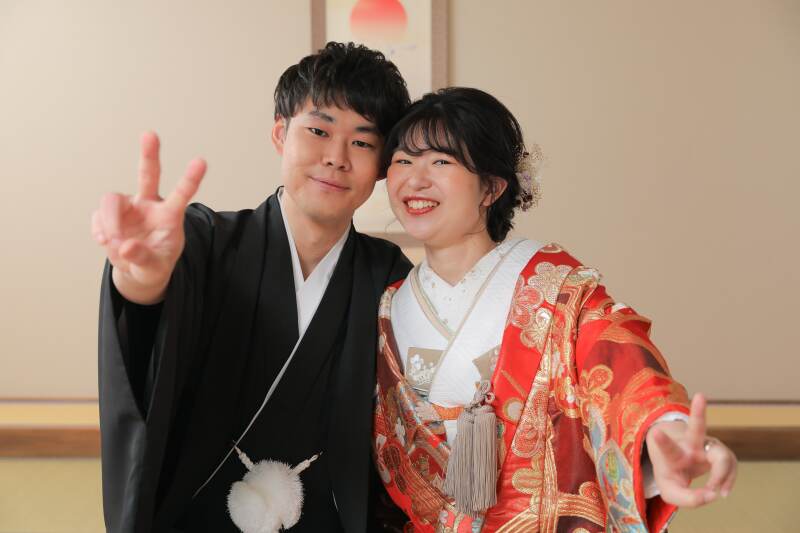 最後はピースで！