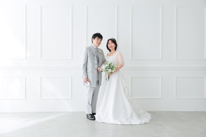 きちっとしたポーズも