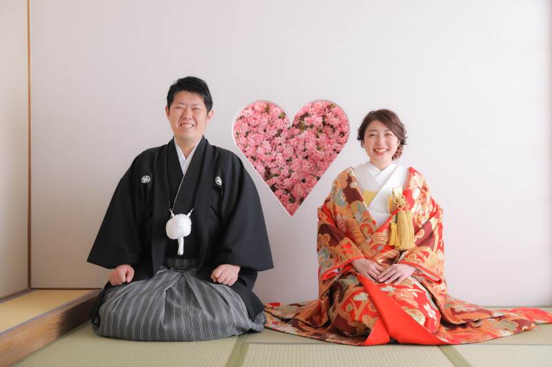 最後は正座カット