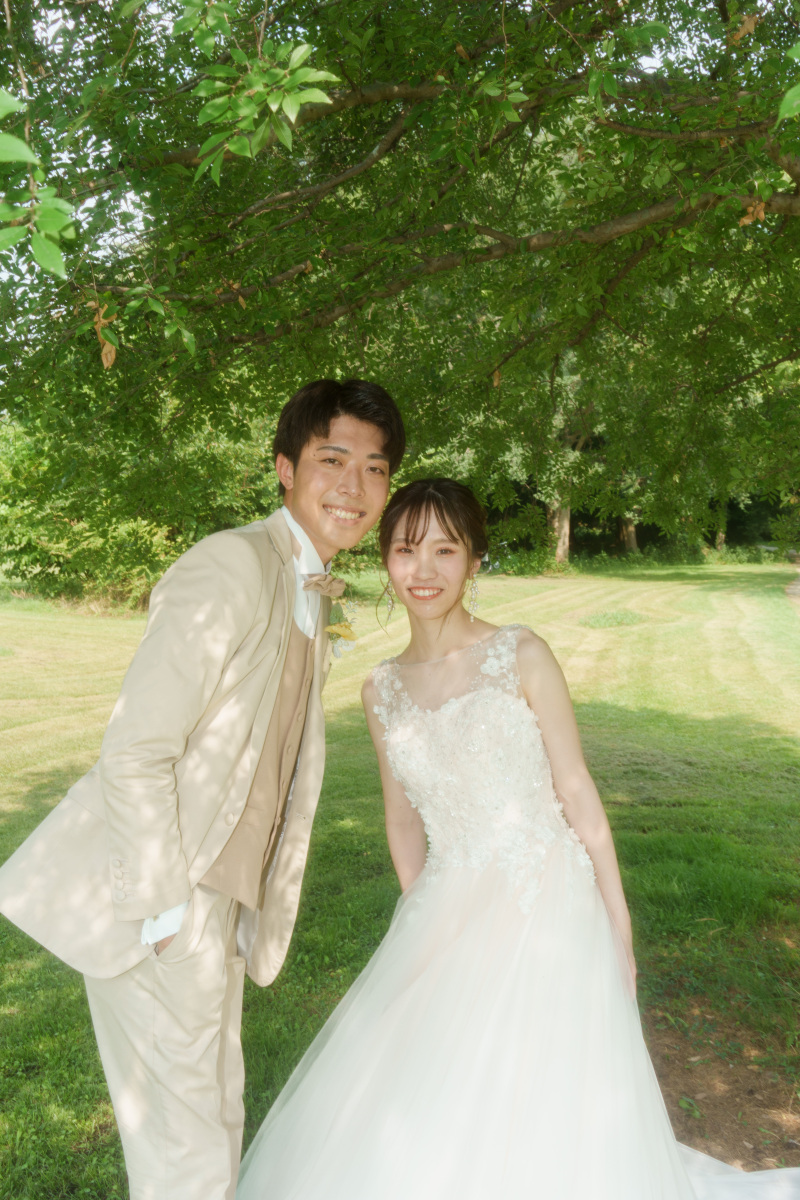 シンプルなカットも