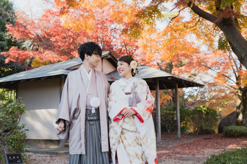 和装撮影スタートです。