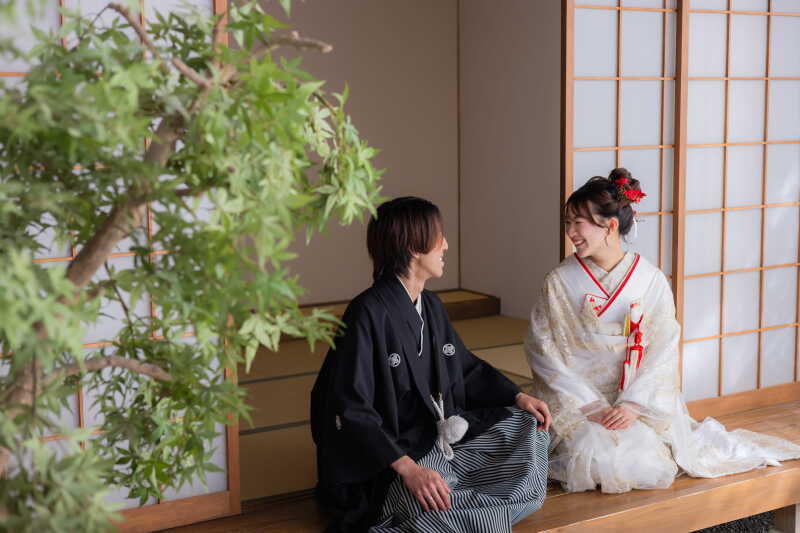 縁側で違った雰囲気で