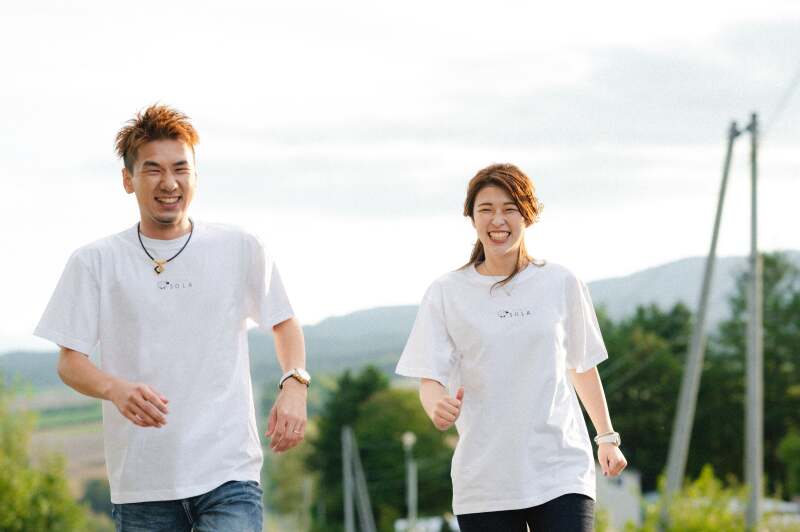 私服で走って!!