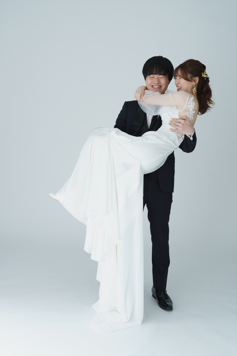 最後はお姫様抱っこで