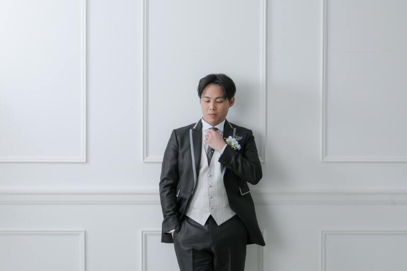 新郎様のソロカット