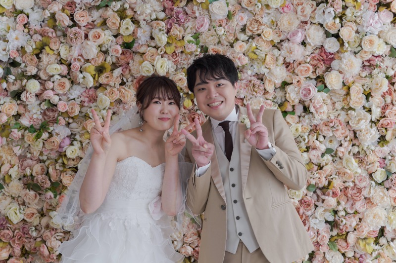 にっこりピース！