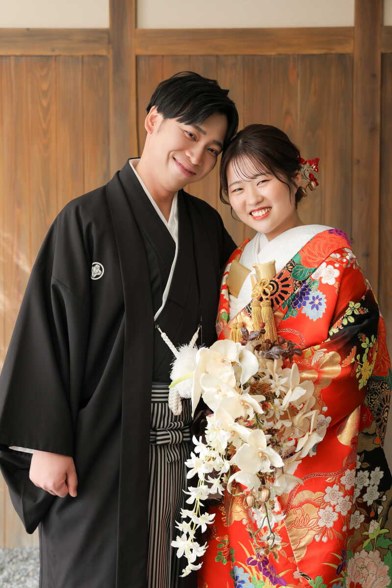 和装&times;ブーケ