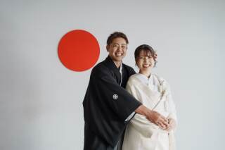 屋内庭園で笑顔あふれる撮影！