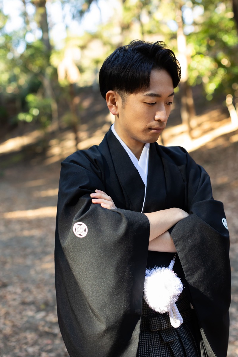 ご新郎様のソロカット