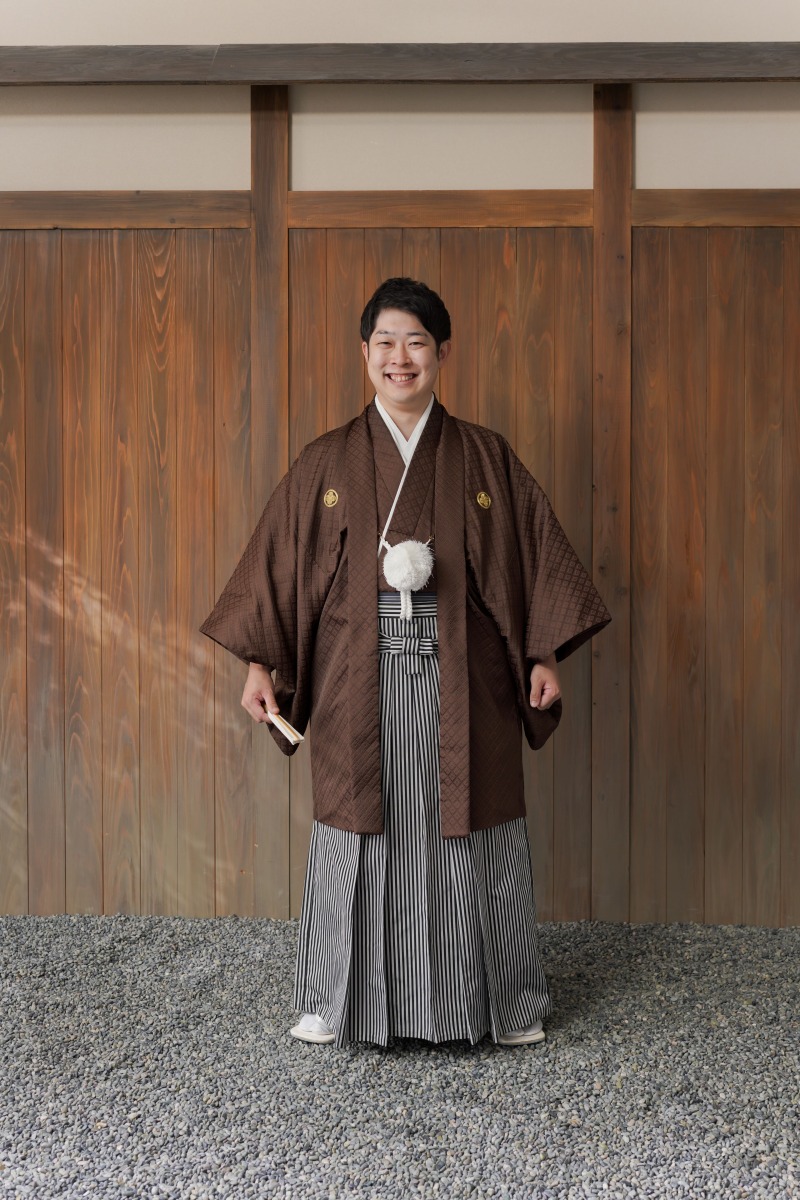 新郎様のソロカット