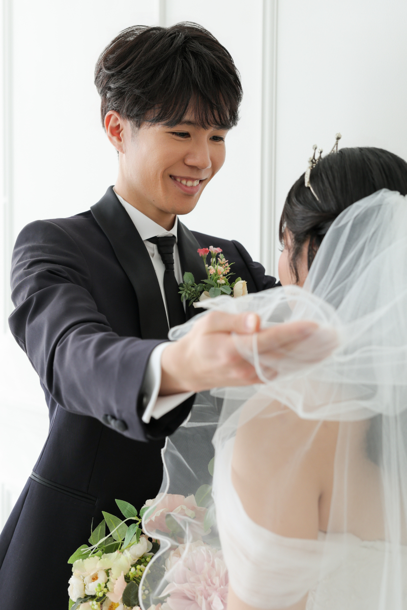 ベールアップシーン