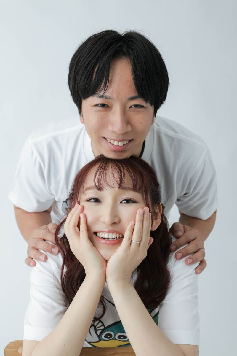 ラフに私服撮影