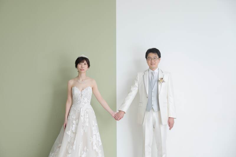 ピスタチオの背景で