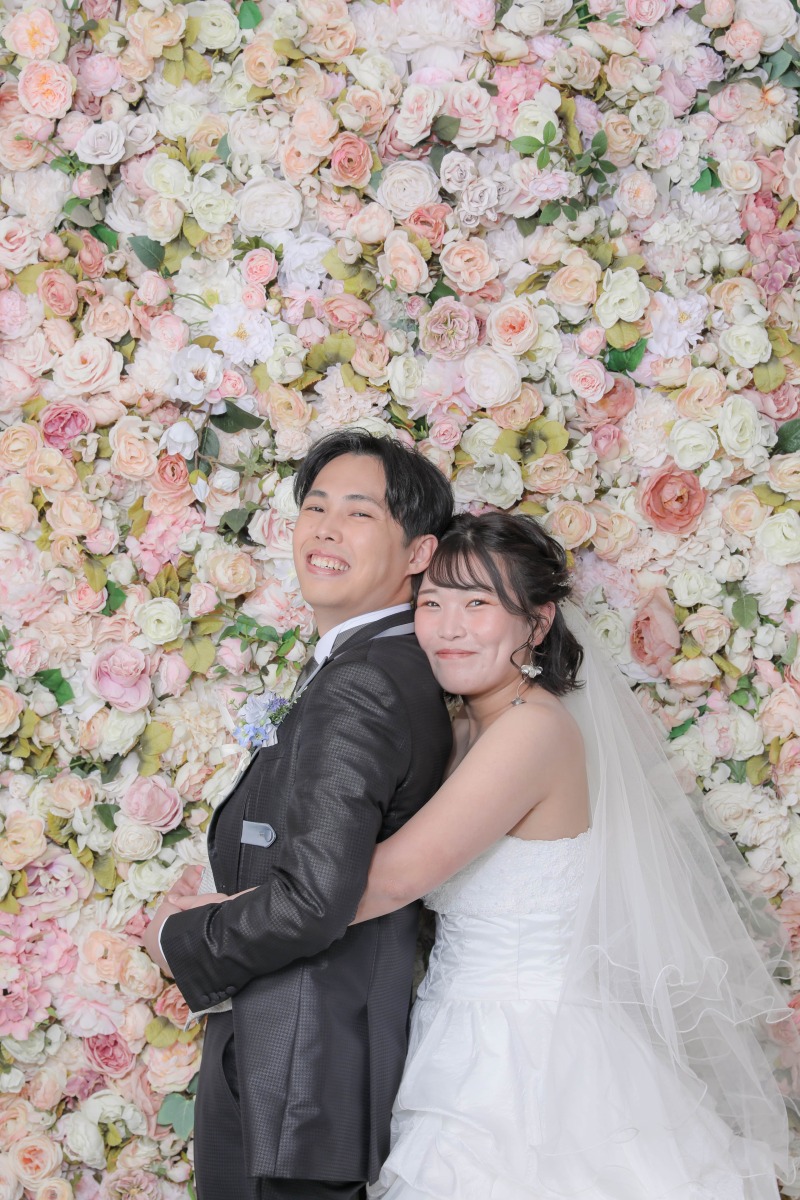 ぎゅ〜っと近づいて