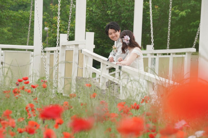 お話ししながら