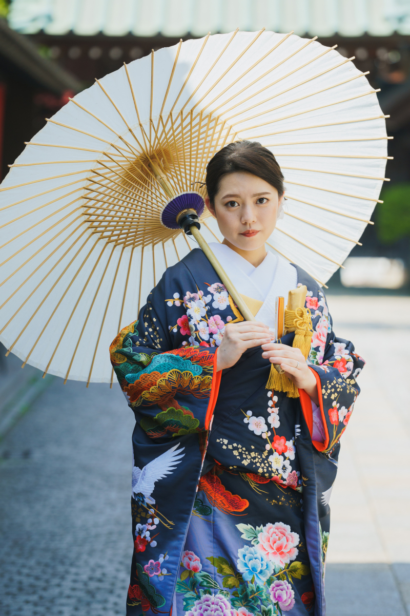 新婦様のソロカット。