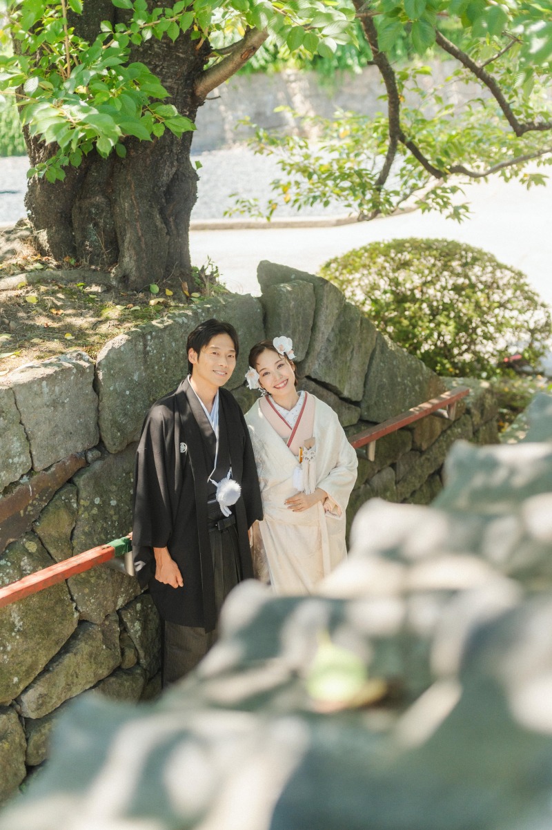 お二人の素敵な笑顔