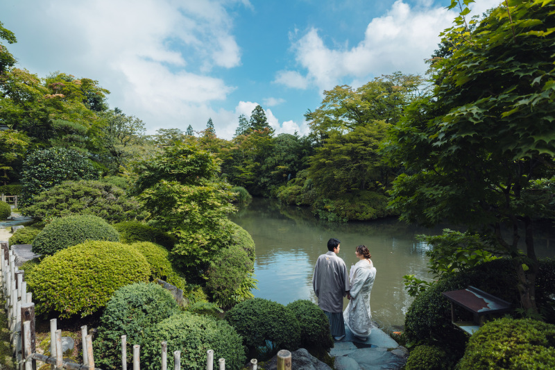 一瞬出た晴れ間に。