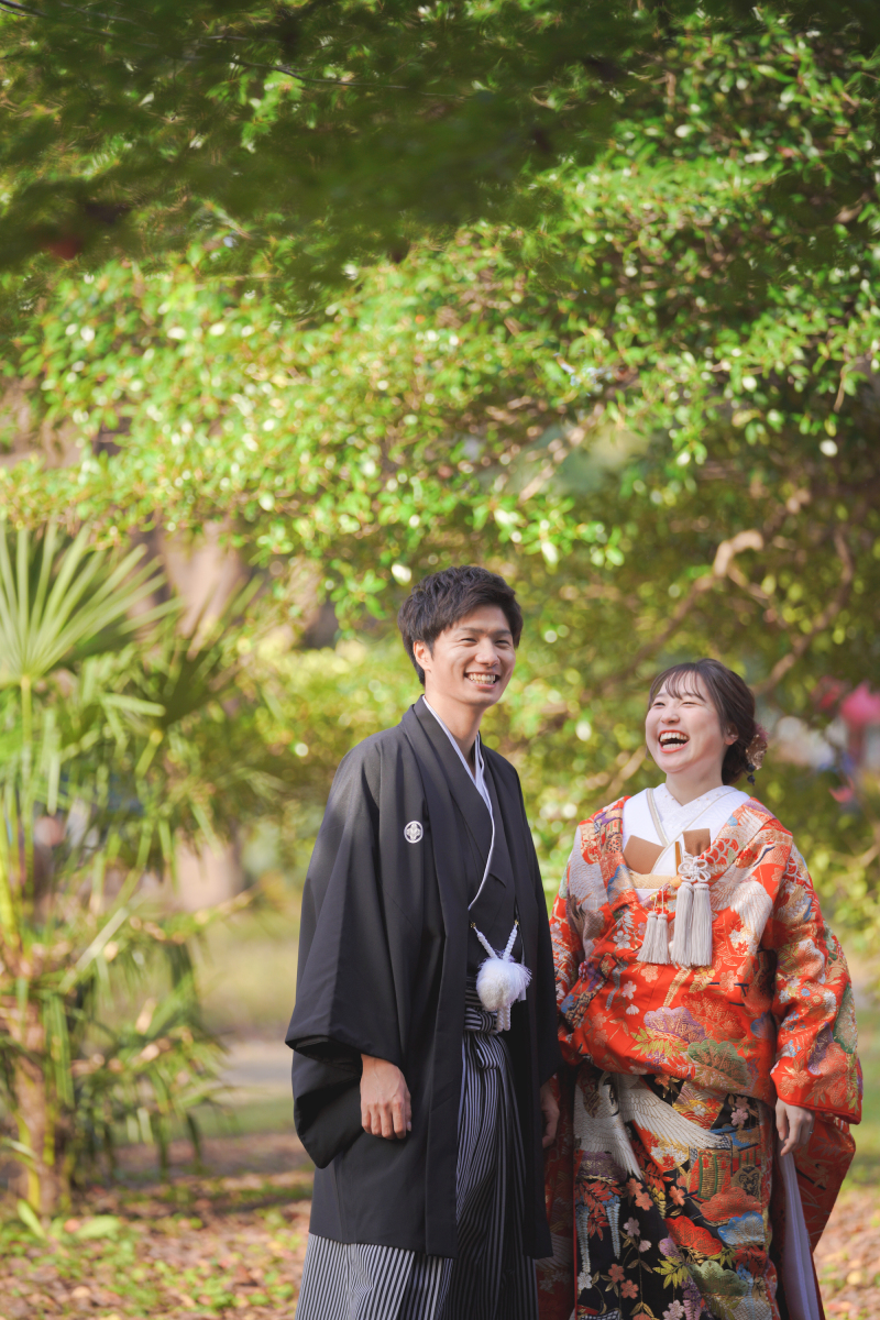 最後はにっこり