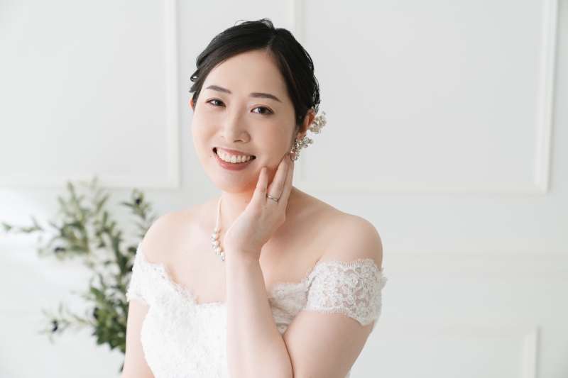 ご新婦様のソロショット