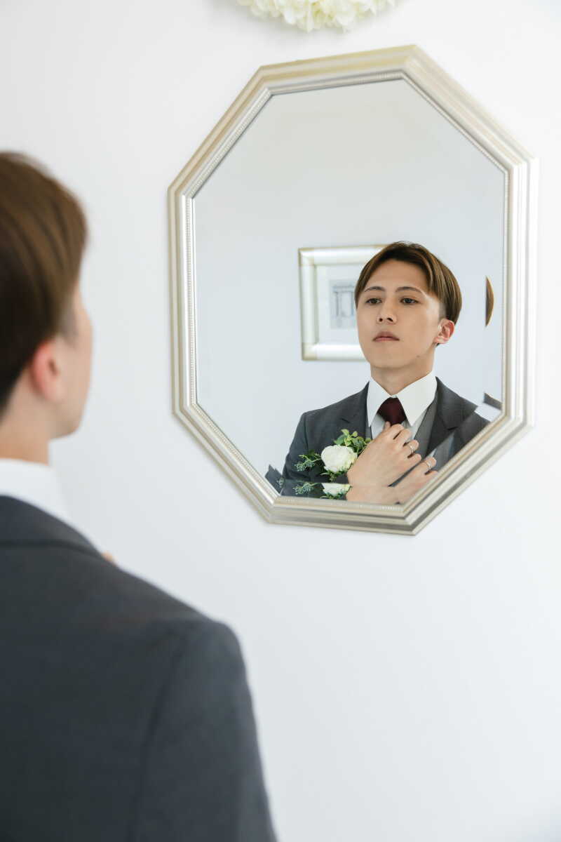 ご新郎様のソロカット