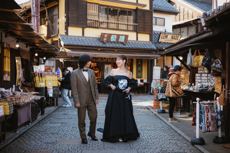 川越の街並みで