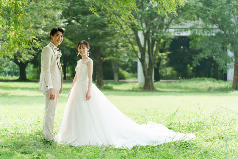 洋装ロケーション撮影