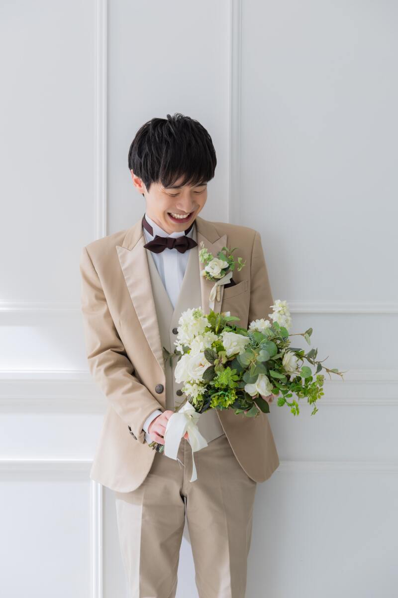 新郎さんソロカット