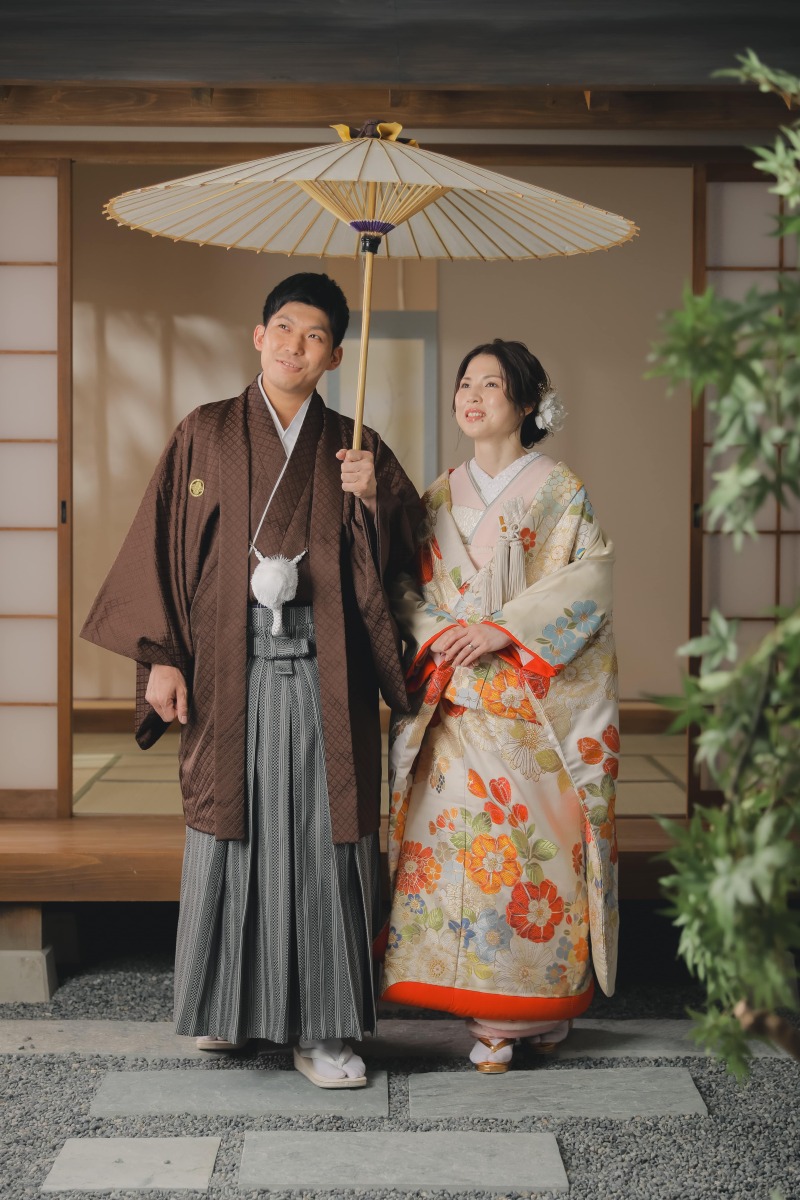 お二人に屋内庭園を！