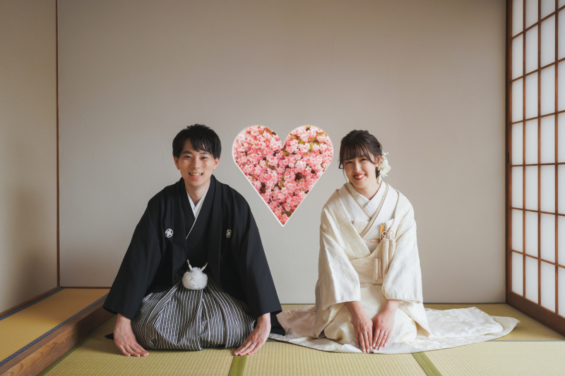 定番のお辞儀。