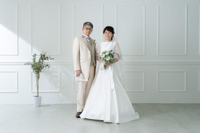 きっちりポージング