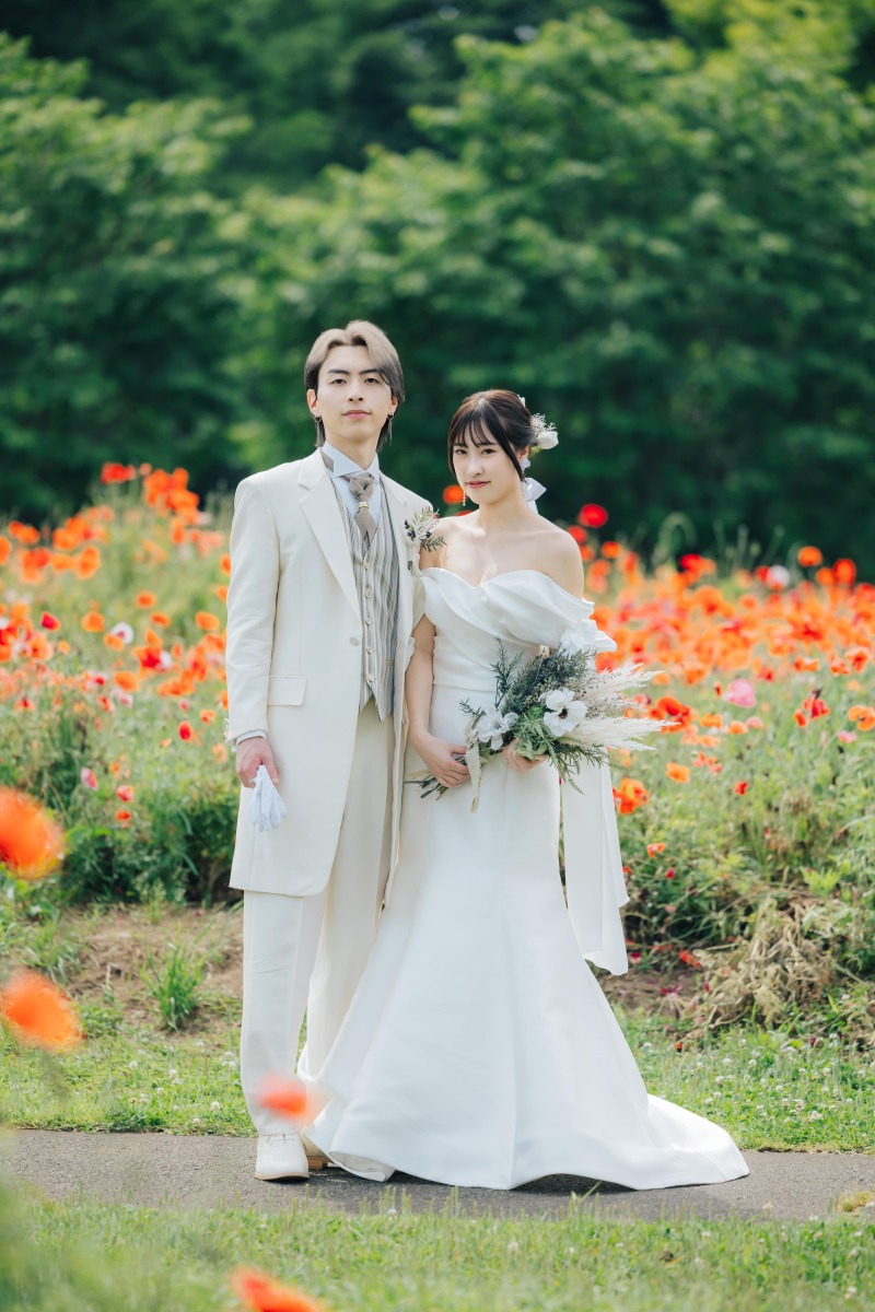 フォーマルな立ち姿