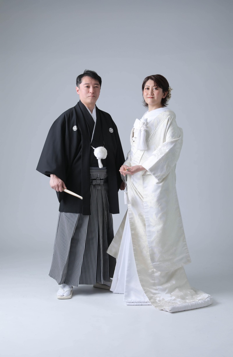 伝統的な立ち姿。