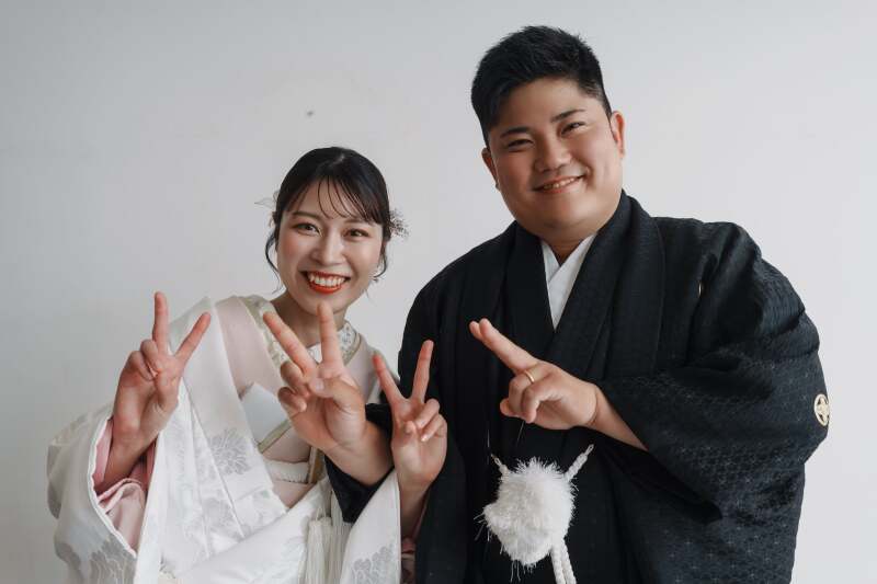 お好きなポーズで一枚