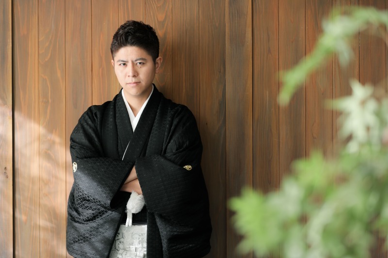 ご新郎様ソロショット