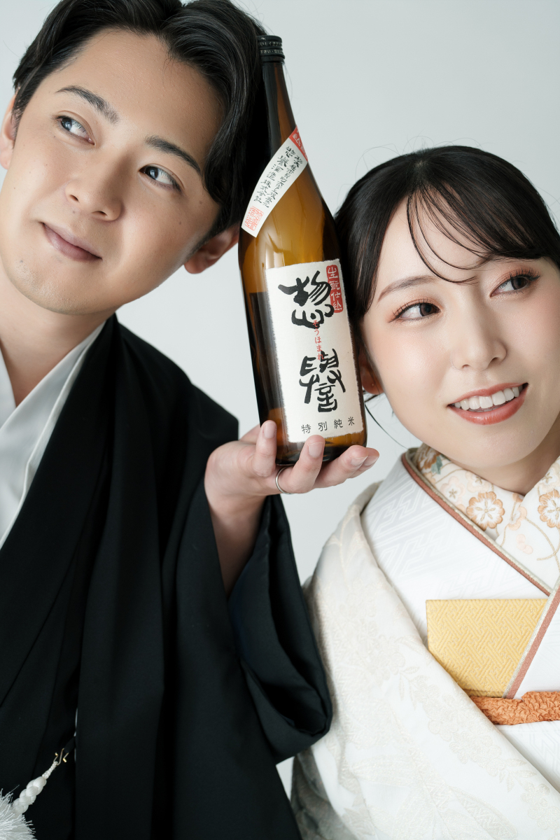意外と日本酒が好きな新婦さん