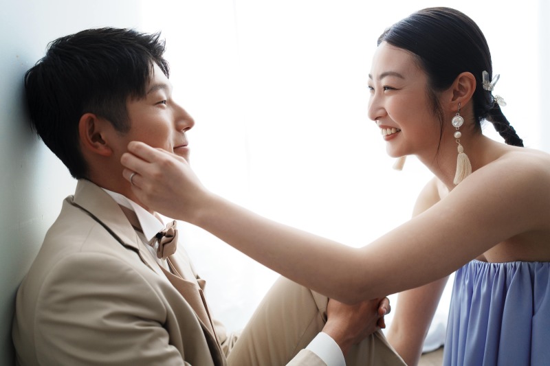 洋装スタジオでシンプル&オシャレに