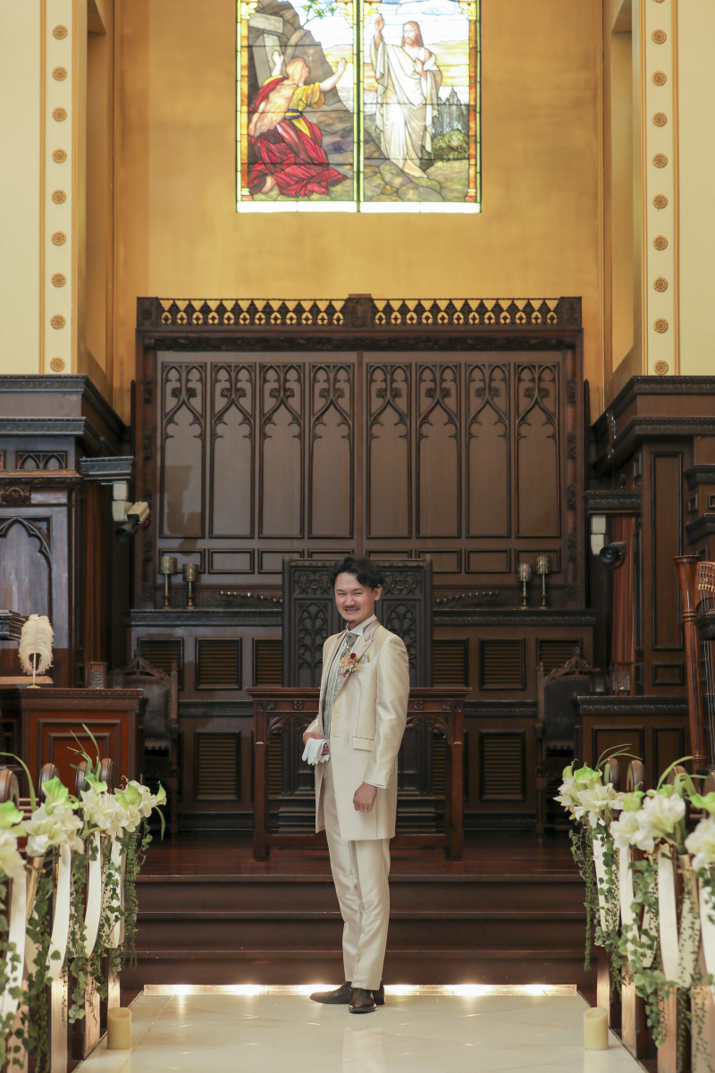 ご新郎様ソロショットその１