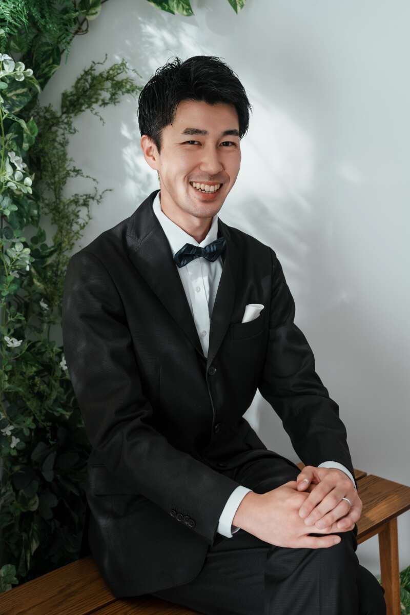 ご新郎様のソロカット