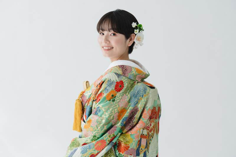 新婦様のソロカット