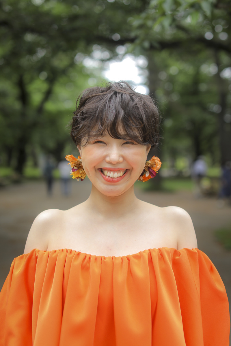 向日葵のような笑顔