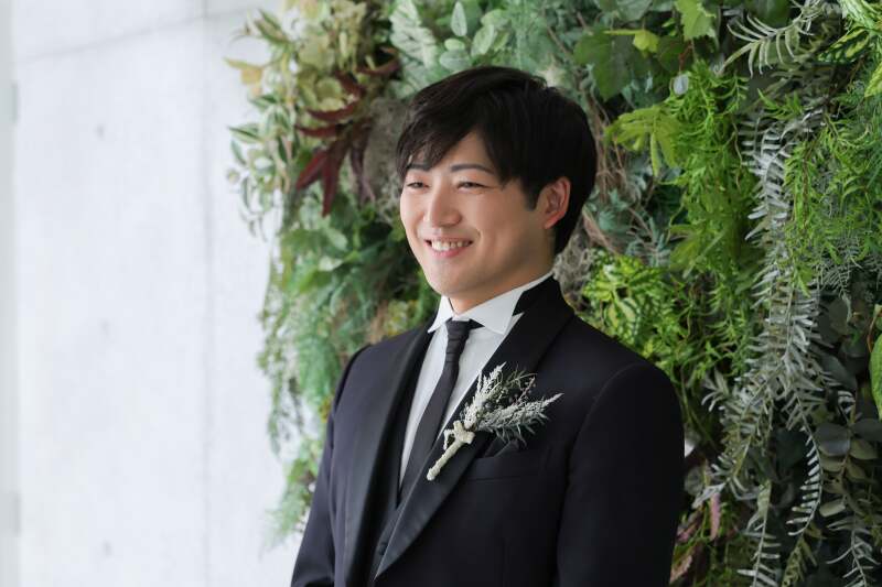 ご新郎様ソロカット