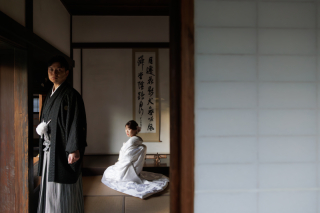 難波田城公園で和の趣を。