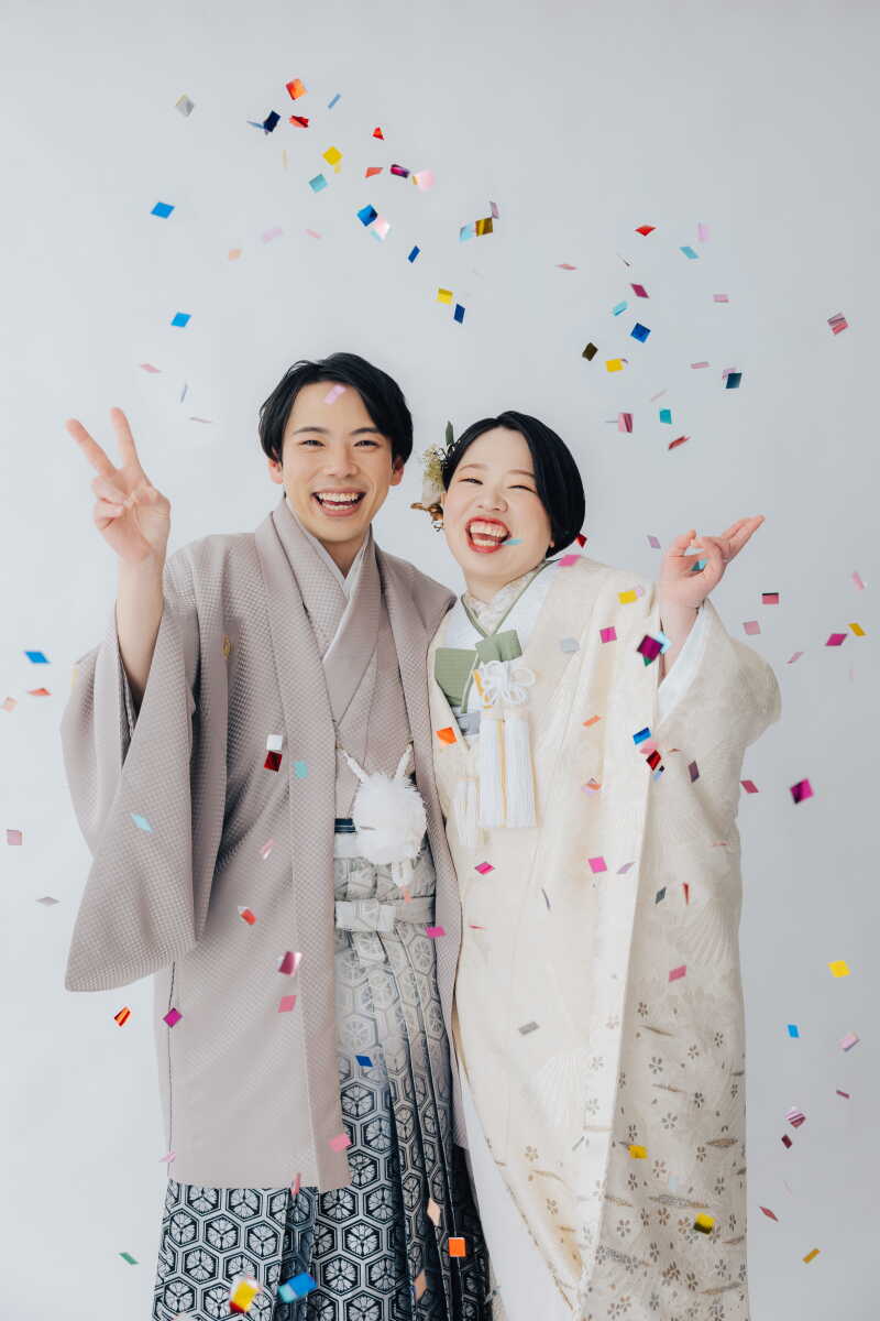 コンフェッティを使用して