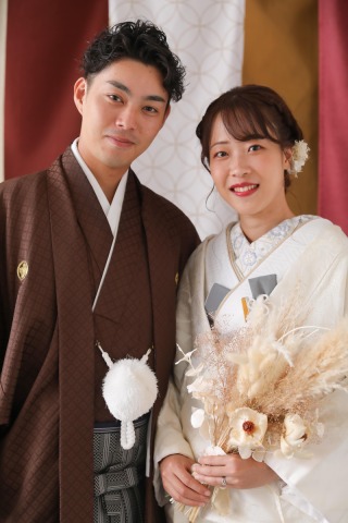 屋内庭園スタジオで