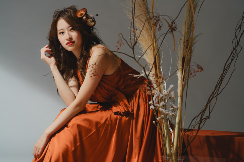 STUDIO AQUA オリジナルカラードレス