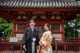 川越の歴史ある寺院で残す結婚写真はいかが！