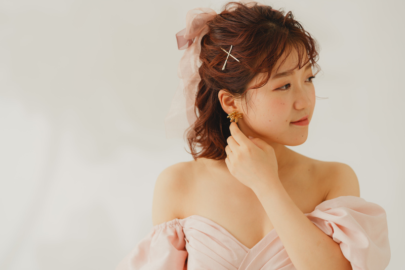 “私のために、憧 れの色を着る”