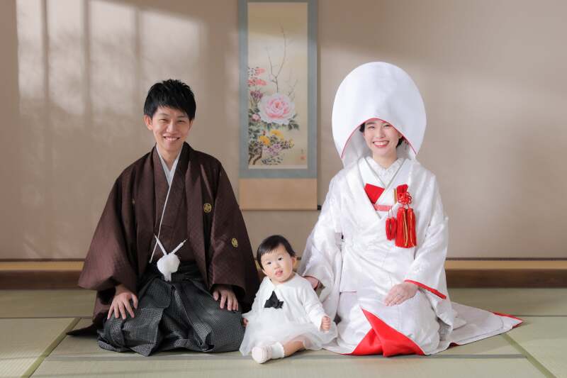 お子様との撮影もできます!