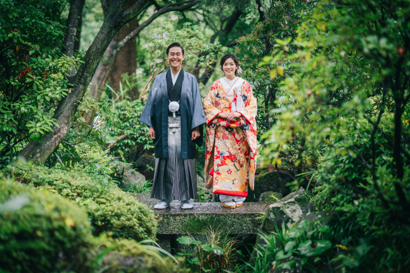 STUDIO AQUA 大宮店（スタジオAQUA）_庭園で撮影できる